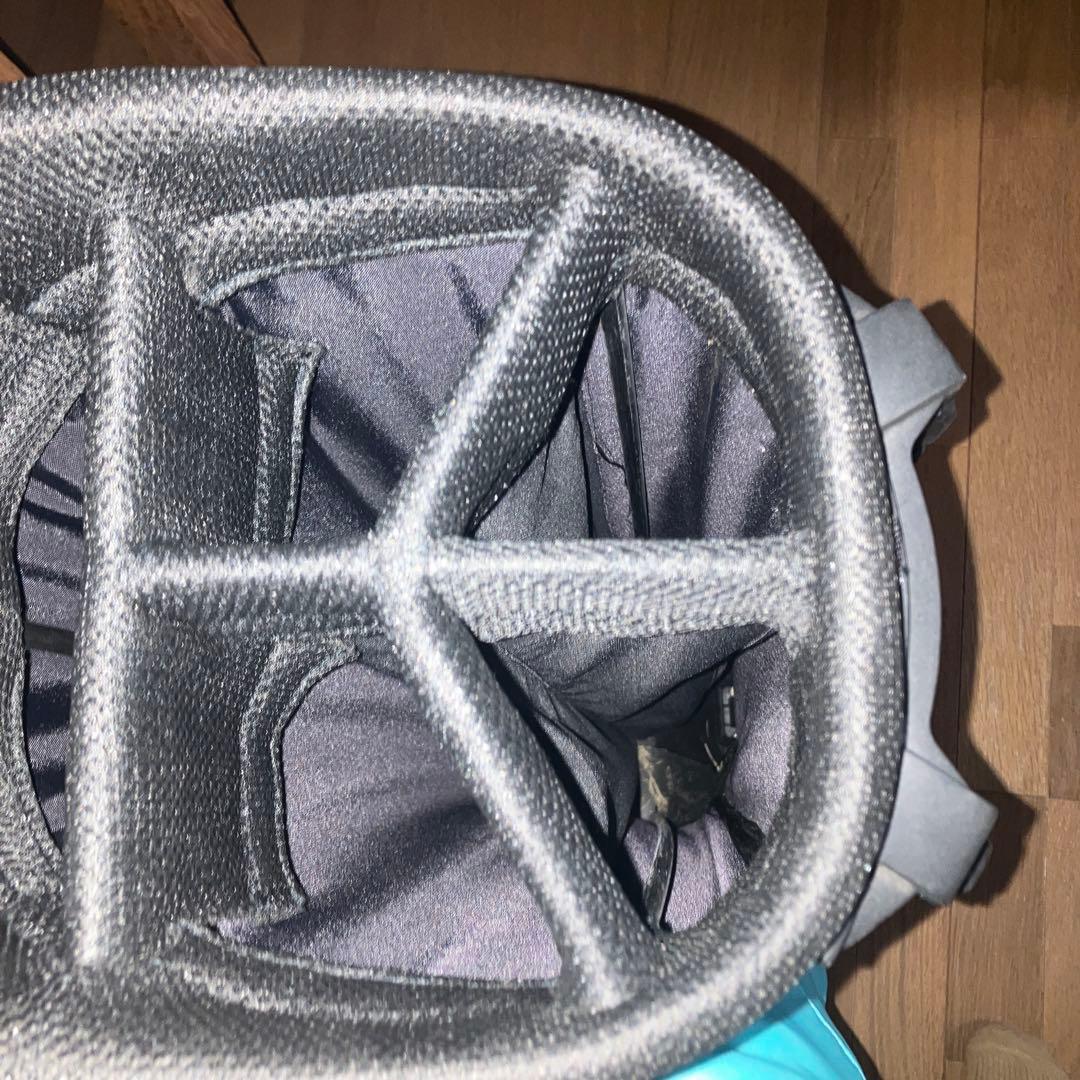 超美品 ブリーフィング キャディバッグ 希少 限定品 ターコイズカラー