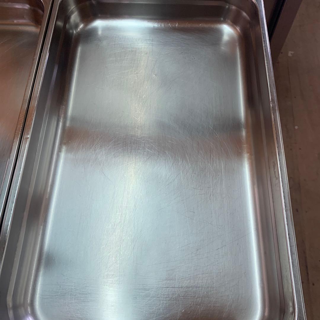 GN1/1ハンドル付きホテルパン6枚　蓋1枚